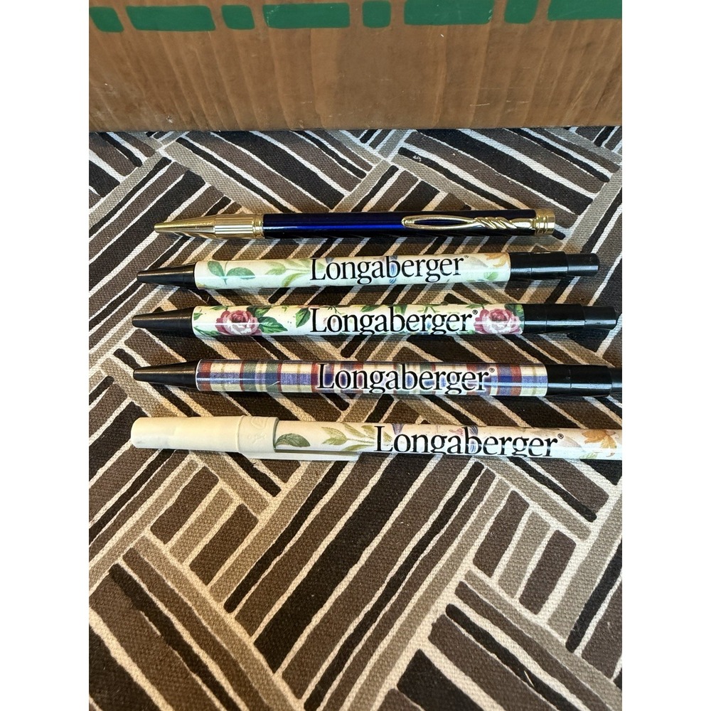 Vintage Longaberger Pen Set